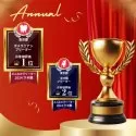 トイプードル(トイ)【東京都・女の子・2025年1月28日・レッド】の写真11「2024年下半期の表彰にて東京都ポメラニアンお客様評価1位、全犬種2位を獲得することができました🎉」