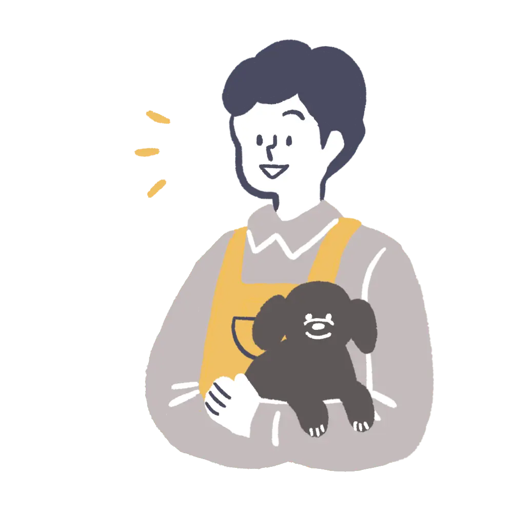 子犬にあった最適な育て方を教えてくれる