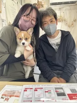 たなてる 様のお迎えした子犬