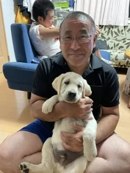 「菜の花」みっちゃん 様のお迎えした子犬