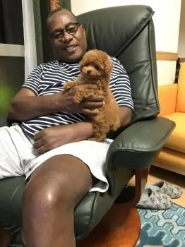 パープルステッチ 様のお迎えした子犬