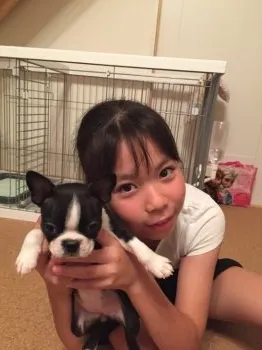 ハート大好きファミリー 様のお迎えした子犬