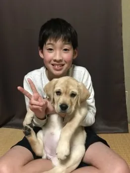 こがね 様のお迎えした子犬