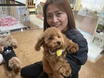 うえっち 様のお迎えした子犬