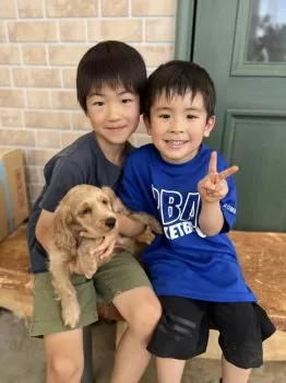 R.T 様のお迎えした子犬