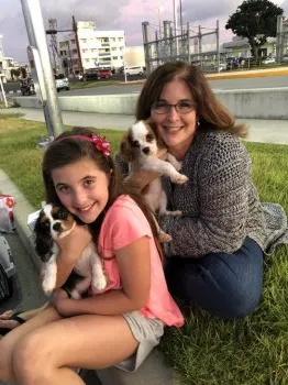 Kimberly Tyler 様のお迎えした子犬
