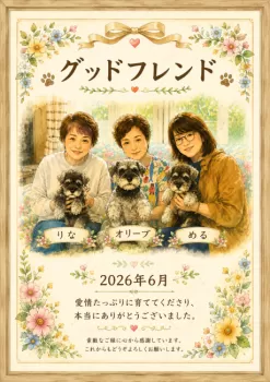 C.T 様のお迎えした子犬