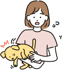 ふれあい中のケガ