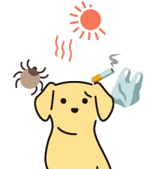 お出かけ中のトラブル